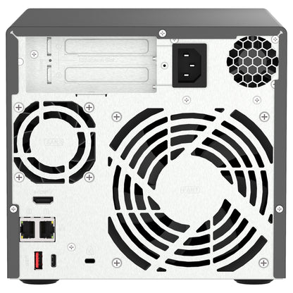 QNAP TVS-H474-PT-8G 4-bay QuTS hero NAS Intel Pentium Gold G7400 up to 3,7GHz 8GB SO-DIMM