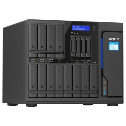 QNAP TS-1655-8G 16-Bay NAS Intel Atom C5125 8-core/8-thread 2.8GHz processor