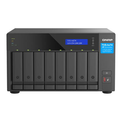 QNAP TVS-H874X-I9-64G 8-bay QuTS hero NAS Intel Core i9-12900 16-core 64GB RAM