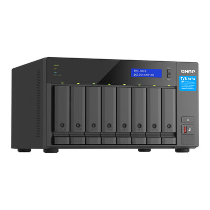 QNAP TVS-H874X-I9-64G 8-bay QuTS hero NAS Intel Core i9-12900 16-core 64GB RAM