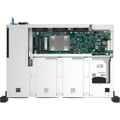 QNAP TS-855eU-RP-8G 8-bay short depth rackmount NAS Intel Atom C5125 8C 2.8GHz 8GB RAM 2x2.5GbE 2xM.2 2280 2xPCIe Gen3 1x250W R PSU