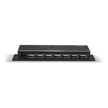 LINDY USB HUB 7x Lindy USB Metall Hub 2.0 Industrial