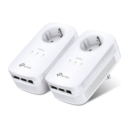 INTD TP-LINK Powerline PA8030P KITTL-PA8030P KIT AV1300-Gigabit-Powerline-Adapter KIT mit Steckdose