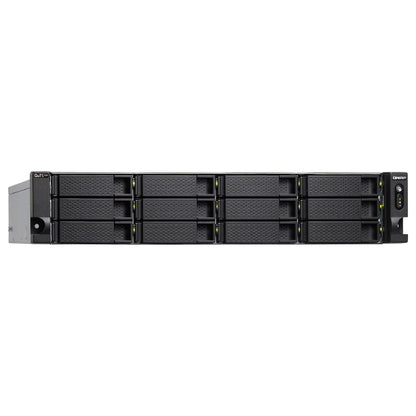 QNAP TS-h1886XU-RP-R2-D1622-32G-RED 12+6 Bay 2U NAS Intel Xeon D-1622 4cores/8threads 3.2GHz 32GB ECC DDR4 6x6,35cm 3,5Zoll+5Y Wrnty