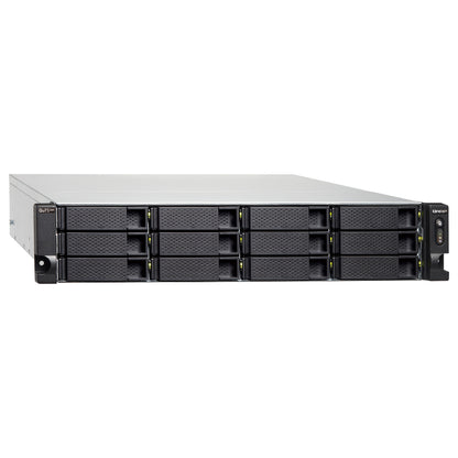 QNAP TS-h1886XU-RP-R2-D1622-32G-RED 12+6 Bay 2U NAS Intel Xeon D-1622 4cores/8threads 3.2GHz 32GB ECC DDR4 6x6,35cm 3,5Zoll+5Y Wrnty