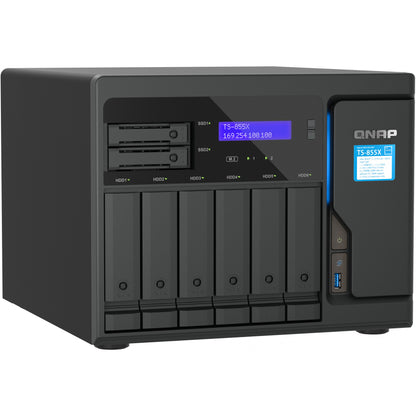 QNAP TS-855X-8G 8 Bay tower NAS Intel Atom C5125 8GB DDR4
