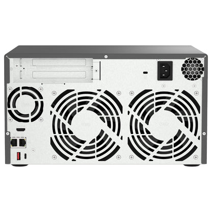 QNAP TVS-H874T-I9-64G 8-Bay NAS Intel Core i9-12900 16-core/24-thread Thunderbolt 4 ZFS Based