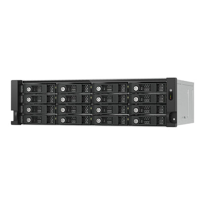 QNAP TL-R1600PES-RP 16-bay 3U rackmount PCIe interface SATA JBOD expansion enclosure 6,35/8,89cm 2,5/3,5Zoll