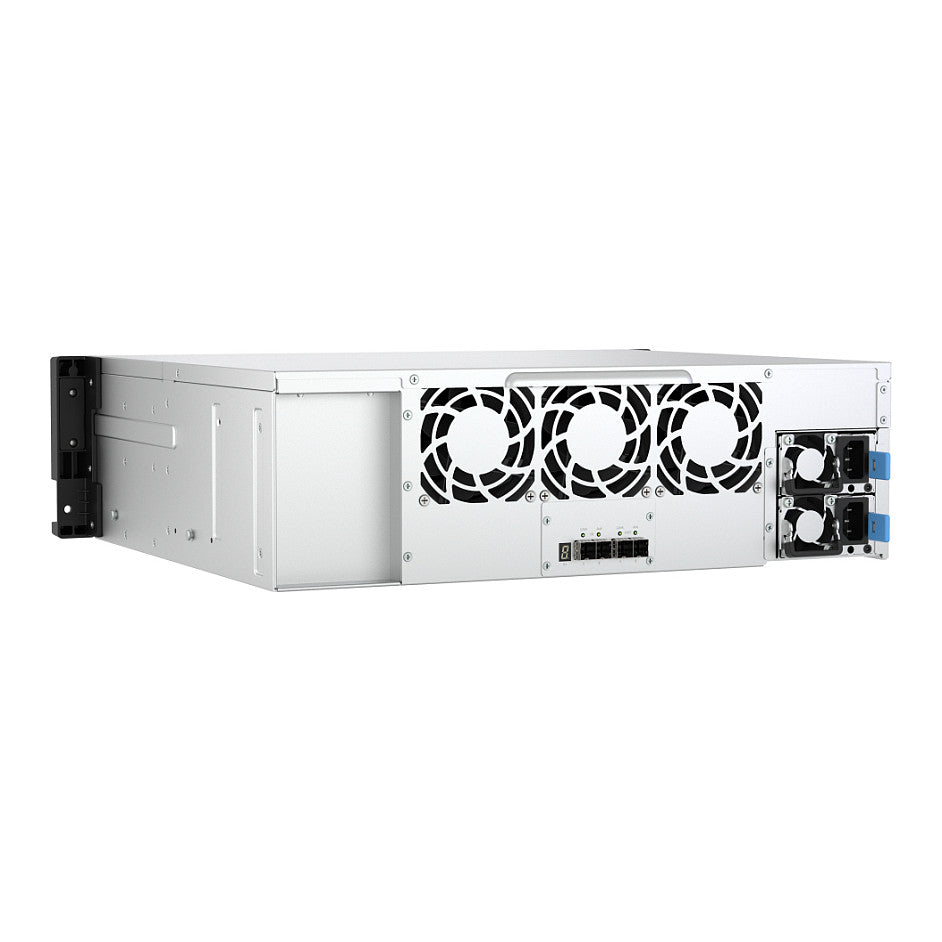 QNAP TL-R1600PES-RP 16-bay 3U rackmount PCIe interface SATA JBOD expansion enclosure 6,35/8,89cm 2,5/3,5Zoll