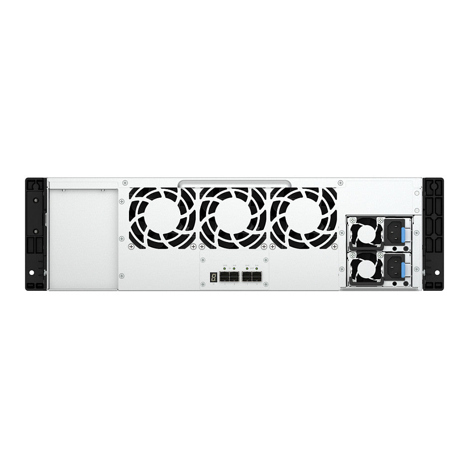 QNAP TL-R1600PES-RP 16-bay 3U rackmount PCIe interface SATA JBOD expansion enclosure 6,35/8,89cm 2,5/3,5Zoll