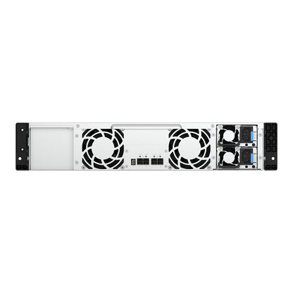 QNAP TL-R1200PES-RP 12-bay 2U rackmount PCIe interface SATA JBOD expansion enclosure 6,35/8,89cm 2,5/3,5Zoll