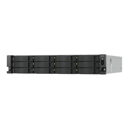 QNAP TS-h1277AXU-RP-R7-32G 2U 12-bay NAS AMD Ryzen 7 Pro 7745 8C/16T boost up to 5.3GHz 32GB DDR5 non-ECC RAM