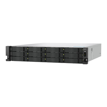 QNAP TS-h1277AXU-RP-R7-32G 2U 12-bay NAS AMD Ryzen 7 Pro 7745 8C/16T boost up to 5.3GHz 32GB DDR5 non-ECC RAM
