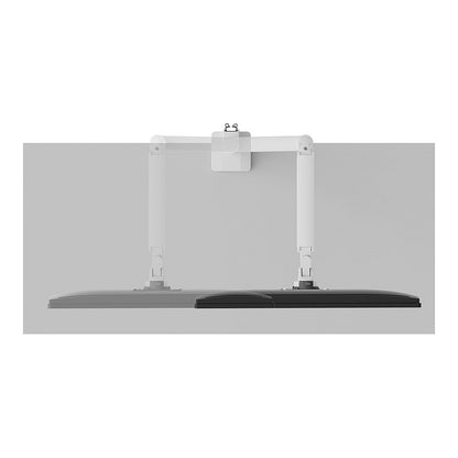 Neomounts DS70-250WH1 Tischhalterung für Monitore bis 89cm 35" 9KG Weiß