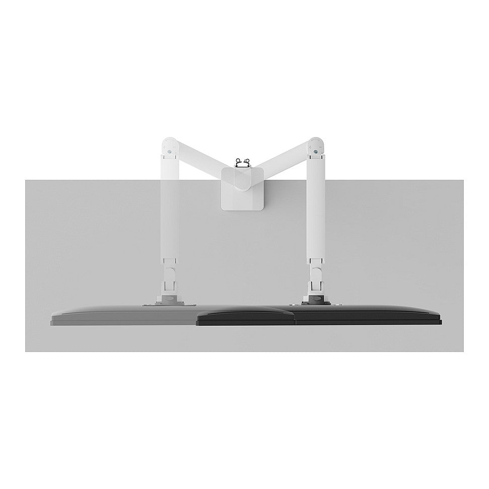 Neomounts DS70-250WH1 Tischhalterung für Monitore bis 89cm 35" 9KG Weiß