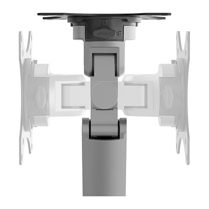 Neomounts DS70-250SL1 Tischhalterung für Monitore bis 89cm 35" 9KG Silber