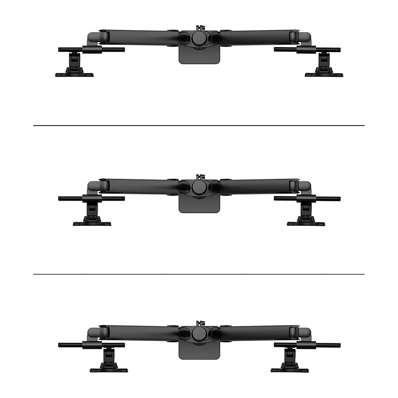 Neomounts DS65S-950BL2 Tischhalterung für 2 Monitore bis 86cm 34" 11KG Schwarz