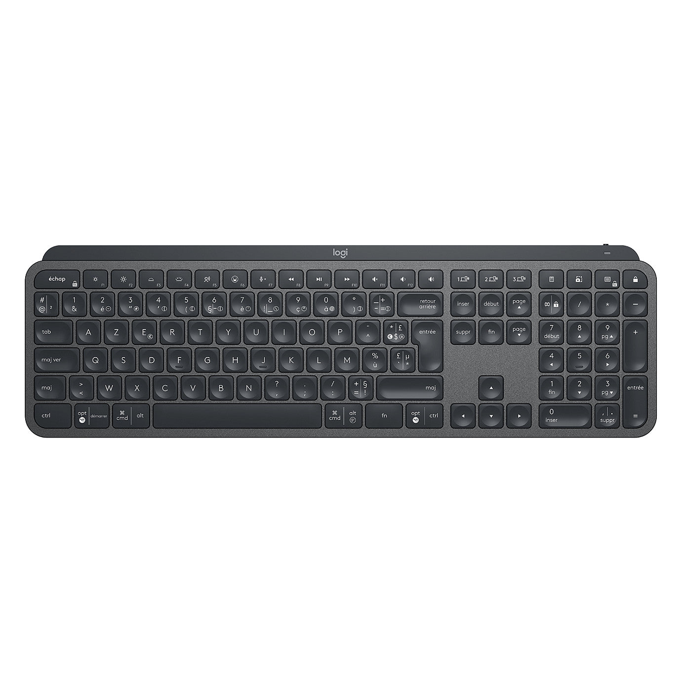 Logitech MX Keys for Business [FR] graphite BT