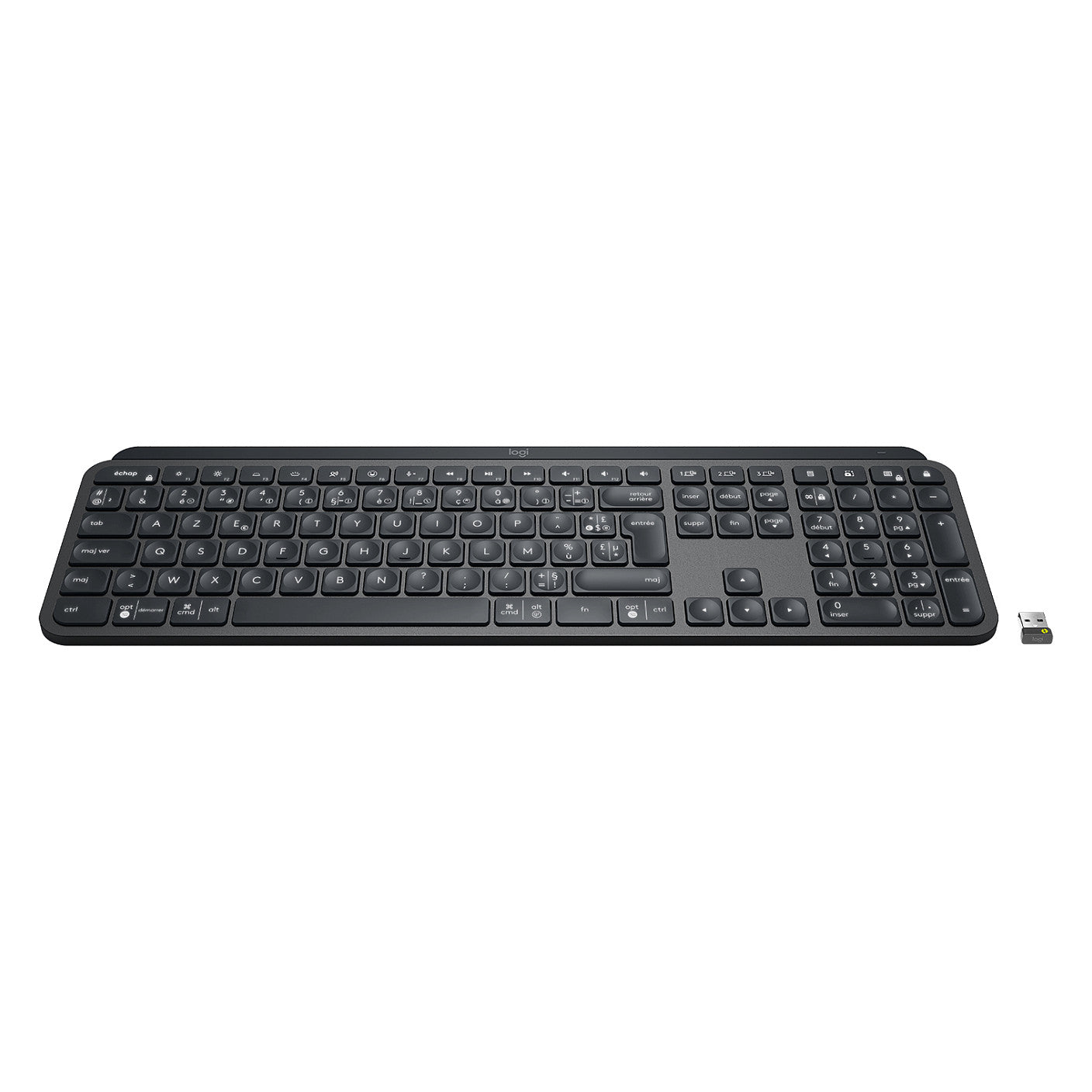 Logitech MX Keys for Business [FR] graphite BT
