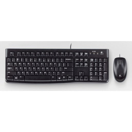 Logitech Desktop MK120 [FR] schwarz/noir