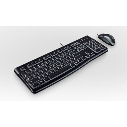 Logitech Desktop MK120 [FR] schwarz/noir
