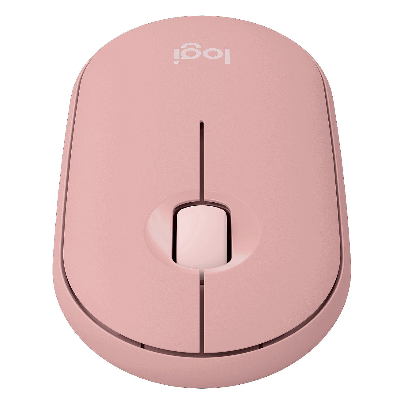 Logitech Pebble Mouse 2 M350s Mouse optical 3 buttons wireless Bluetooth 5.2 LE tonal rose
