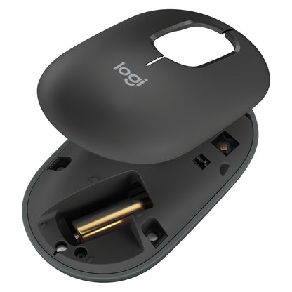 Logitech Pop Mouse with emoji - GRAPHITE