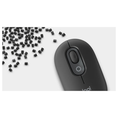 Logitech Pop Mouse with emoji - GRAPHITE