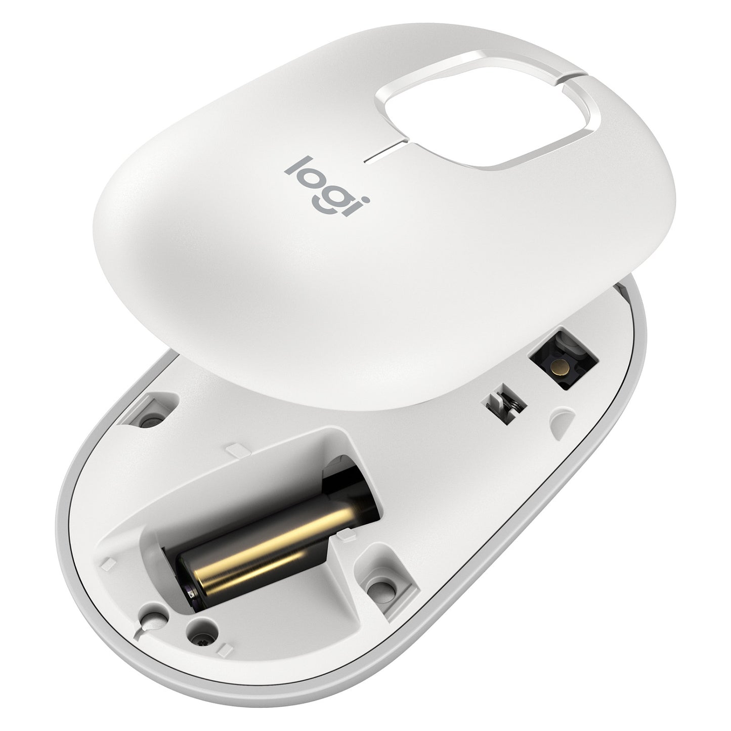 Logitech Pop Mouse with emoji - OFF-WHITE