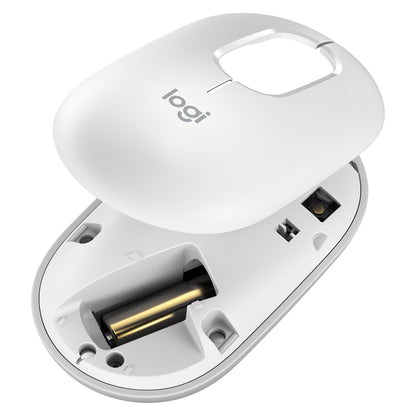 Logitech Pop Mouse with emoji - OFF-WHITE