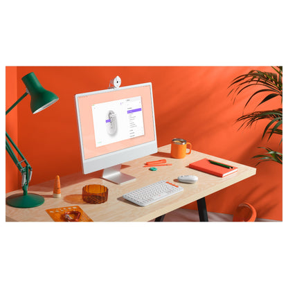 Logitech Pop Mouse with emoji - OFF-WHITE