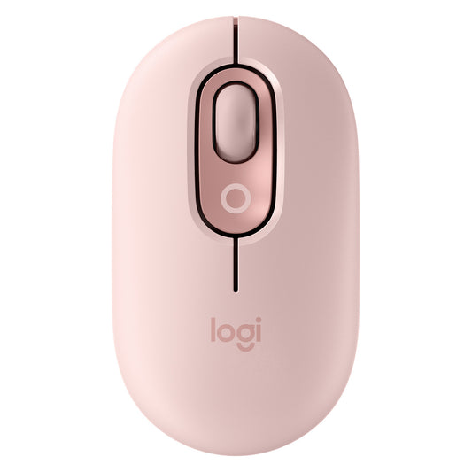 Logitech Pop Mouse with emoji - ROSE
