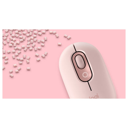 Logitech Pop Mouse with emoji - ROSE