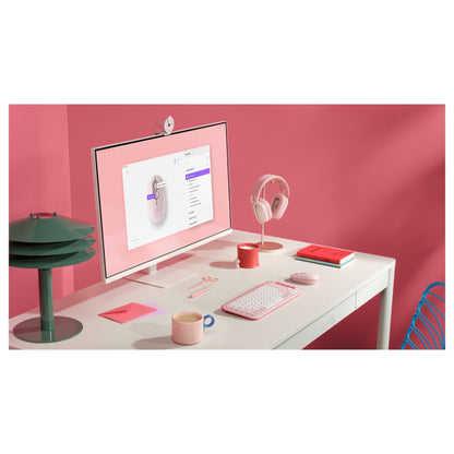 Logitech Pop Mouse with emoji - ROSE
