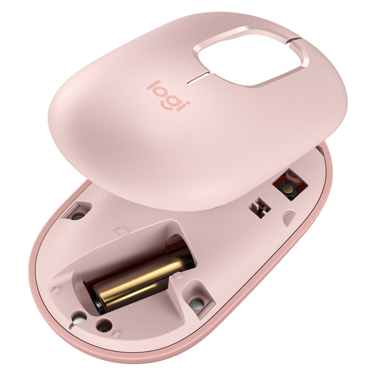 Logitech Pop Mouse with emoji - ROSE