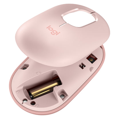 Logitech Pop Mouse with emoji - ROSE