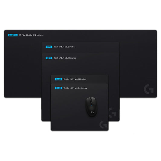 Logitech G G640 Mouse pad black