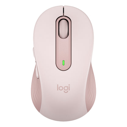 Logitech Signature M650 Mouse optical 5 buttons wireless Bluetooth 2.4 GHz Bolt USB receiver rose