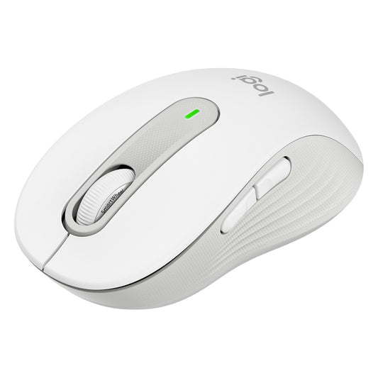 Logitech Signature M650 wireless Bluetooth 2.4 GHz Bolt USB receiver off-white