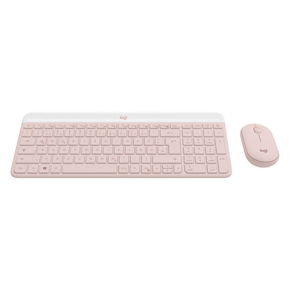 Logitech MK470 Slim Combo - ROSE - (DE) - CENTRAL-419