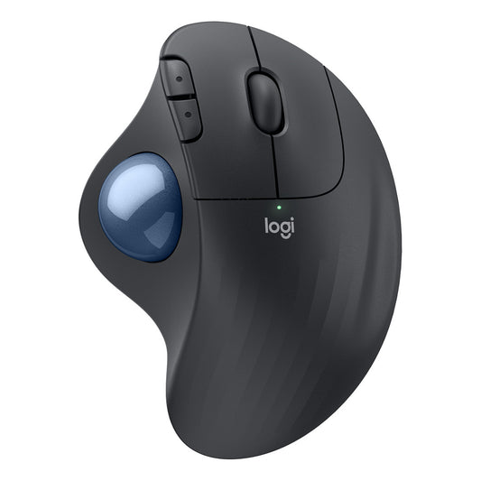 Logitech ERGO M575S Wireless Trackball - Graphite + Blue Ball