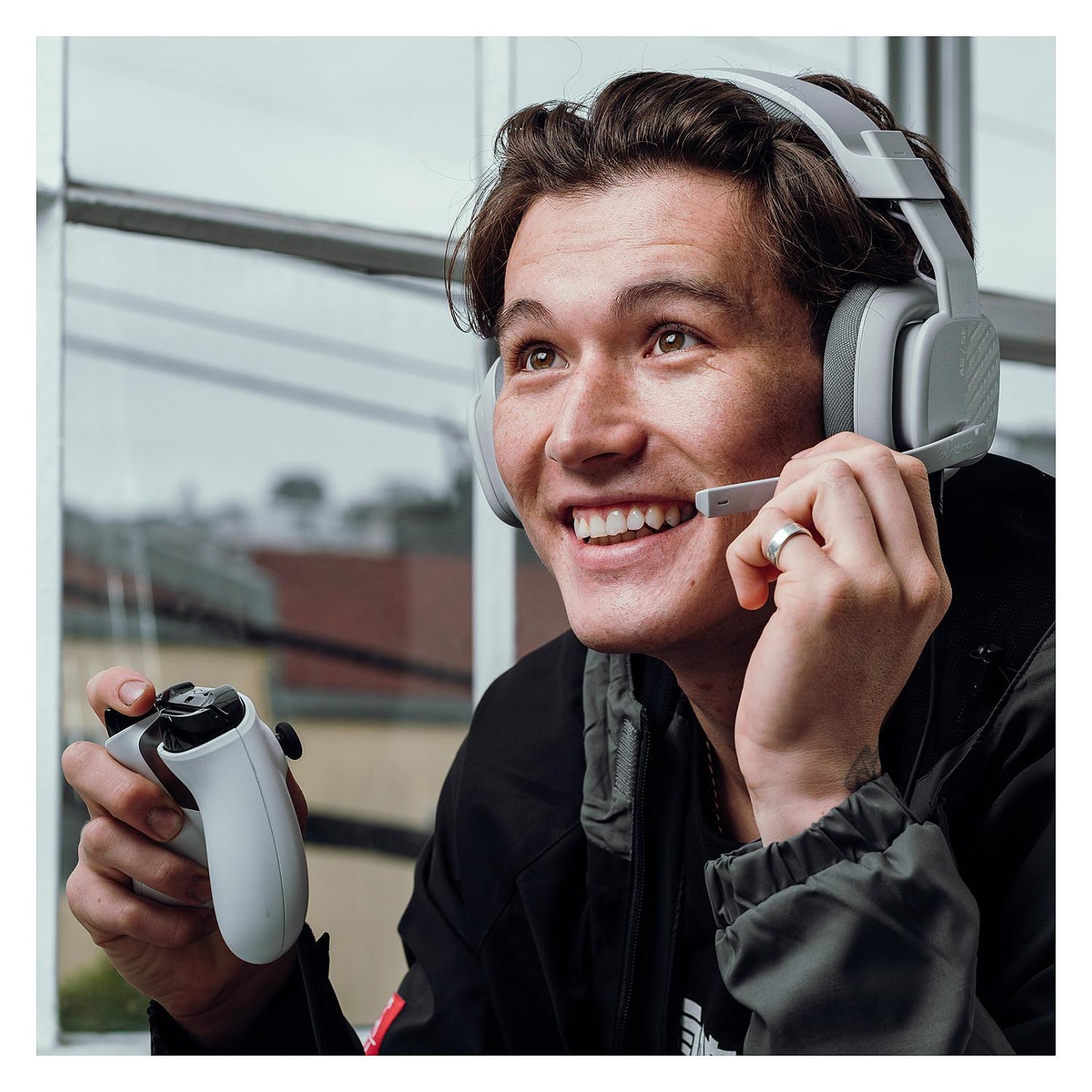 Logitech Astro Gaming A10 Gen 2 Headset full size wired 3.5 mm jack grey
