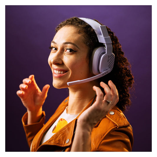 Logitech Astro Gaming A10 Gen 2 Headset full size wired 3.5 mm jack lilac