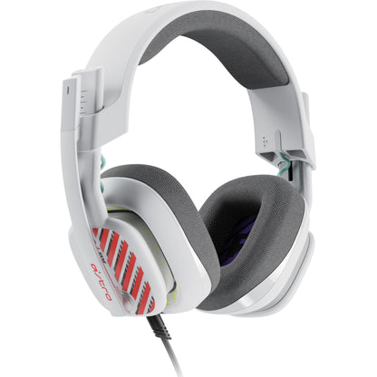 Logitech Astro Gaming A10 Gen 2 Headset full size wired 3.5 mm jack white/PS