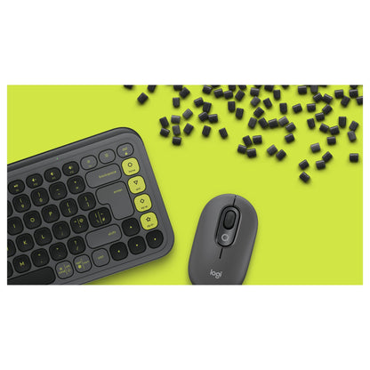 TAS LOGITECH POP ICON COMBO - GRAPHITE (PAN)