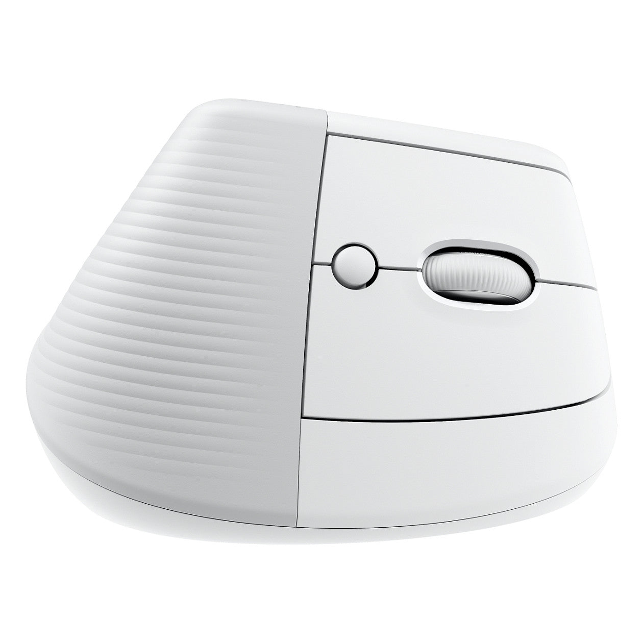 Logitech Lift for Business Vertical Mouse ergonomic 6 buttons wireless Bluetooth 2.4 GHz Bolt USB receiver off-white