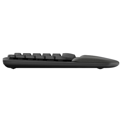 Logitech Wave Keys Keyboard Wireless 2.4 GHz Bluetooth LE QWERTY US International Graphite (US)