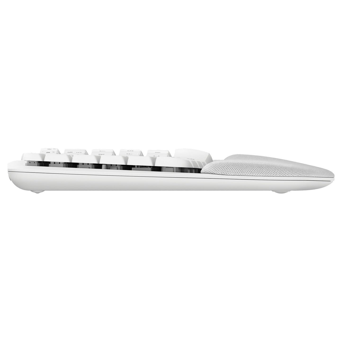 Logitech Wave Keys wireless ergonomic keyboard - OFFWHITE - (DE) - 2.4GHZ/BT - N/A - CENTRAL-419 - UNIVERSAL