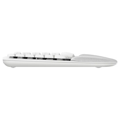 Logitech Wave Keys wireless ergonomic keyboard - OFFWHITE - (DE) - 2.4GHZ/BT - N/A - CENTRAL-419 - UNIVERSAL