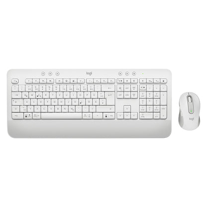 Logitech Desktop MK650 Signature BOLT [DE] white BT Mouse: Signature M650 for Busi. (400â€“4000 DPI)